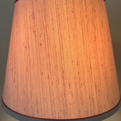 Frederick Cooper Oxblood Red Table Lamp with Shade