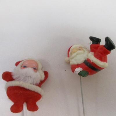 Assortment Of Christmas Decor Ornaments Lighted Table Top Christmas Tree Lot 5
