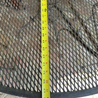 Wrought Iron Table and Chairs (See Details)