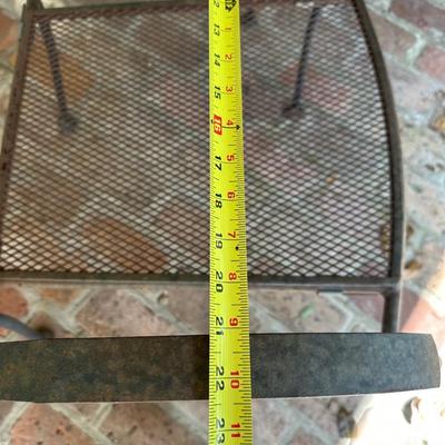 Wrought Iron Table and Chairs (See Details)