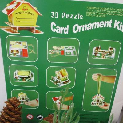Crafting Decor LED Candles Egg Shaped Glass Candles Colonial Tin Punch Kit Lot 6