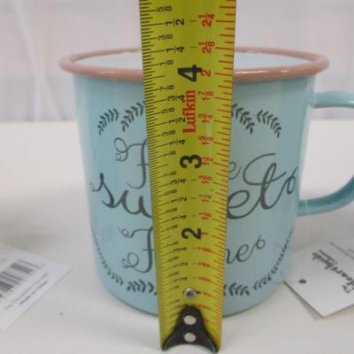 Home Sweet Home Enamel Mugs & Decorative Home Wall Decor