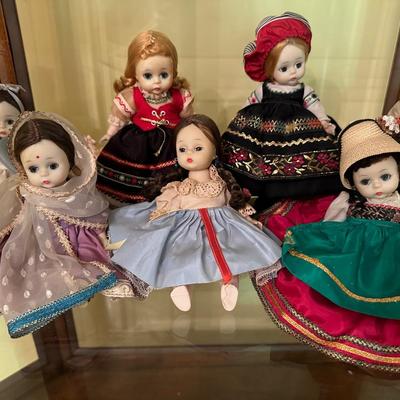 Vintage Madame Alexander International Series Dolls Countries