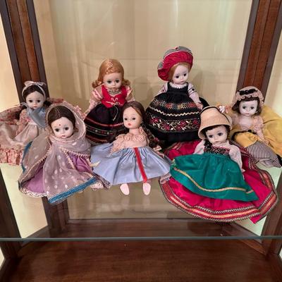 Vintage Madame Alexander International Series Dolls Countries