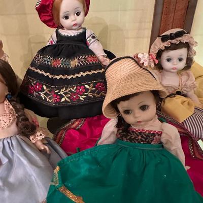Vintage Madame Alexander International Series Dolls Countries