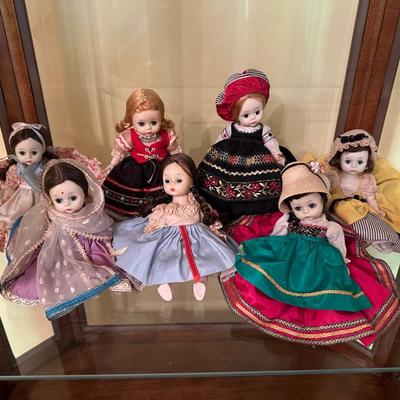 Vintage Madame Alexander International Series Dolls Countries