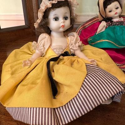 Vintage Madame Alexander International Series Dolls Countries