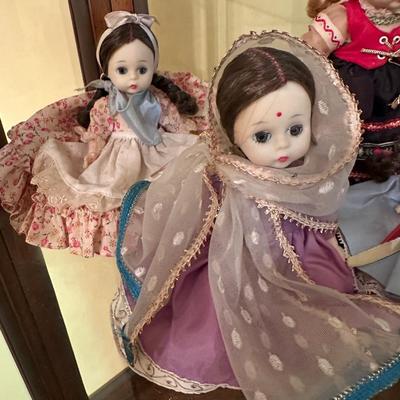 Vintage Madame Alexander International Series Dolls Countries