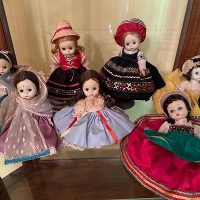 Vintage Madame Alexander International Series Dolls Countries