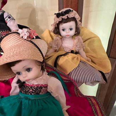 Vintage Madame Alexander International Series Dolls Countries