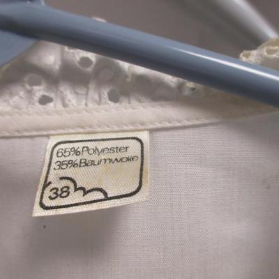 Vintage Clothing Reine Schurwolle Pure New Wool Pleated Skirt