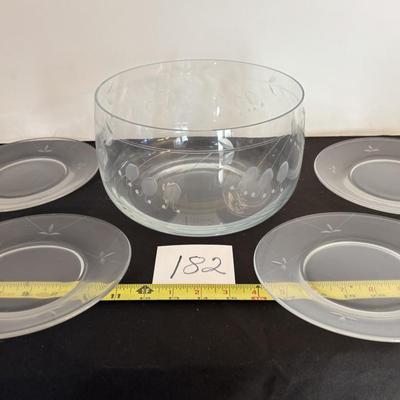 Etched Glass Lot
