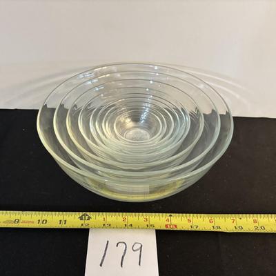 Vintage Duralex Gigogne Set