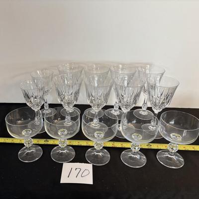 Vintage Wine Glasses