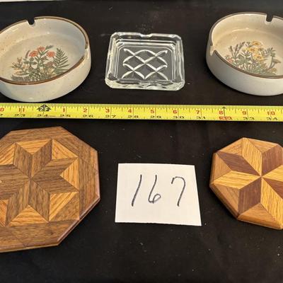 Vintage Ash Trays and More