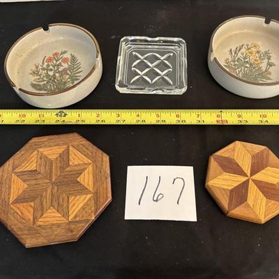 Vintage Ash Trays and More