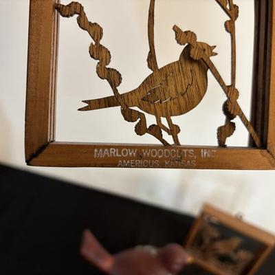 Vintage Wooden Birds and More