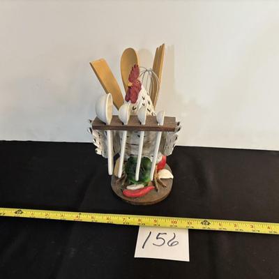 Chicken Utensil Holder