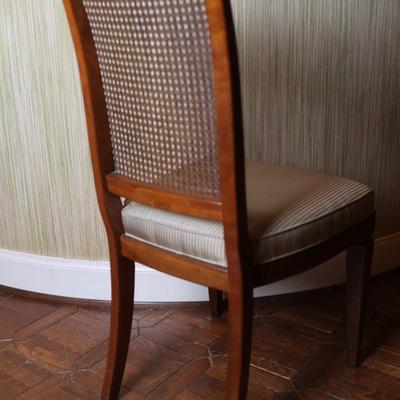 Single Cane Back Chair