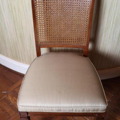 Single Cane Back Chair