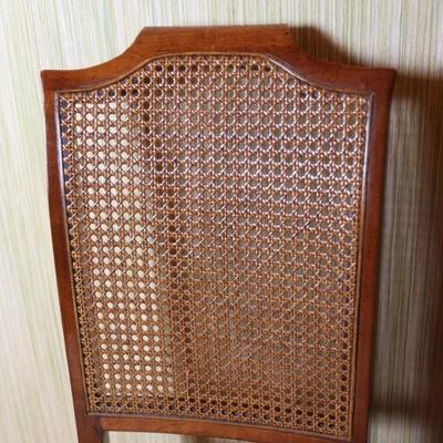 Single Cane Back Chair