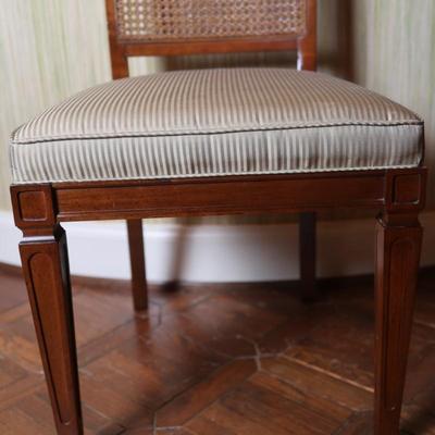Single Cane Back Chair