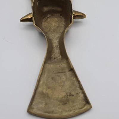 Vintage Solid Brass Boot Jack/Shoe Horn