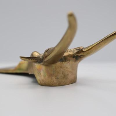 Vintage Solid Brass Boot Jack/Shoe Horn