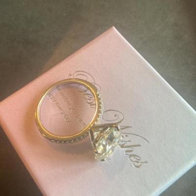 5 Carat Moissanite Ring