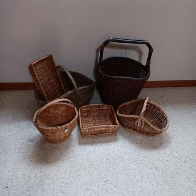 AN ASSORTMENT OF BASKETS