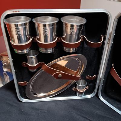 PORTABLE BAR, DRINK RECIPE PAMPHLETS AND MORE