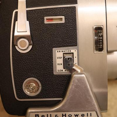 Bell & Howell Film Camera with Leather Case