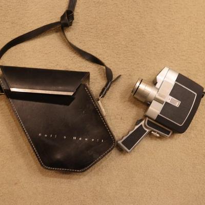 Bell & Howell Film Camera with Leather Case