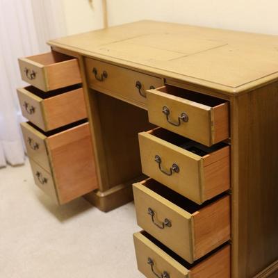 Seven Drawer Pfaff Sewing Desk with Original Seat