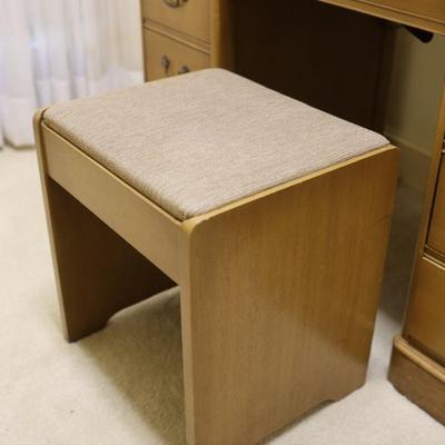 Seven Drawer Pfaff Sewing Desk with Original Seat