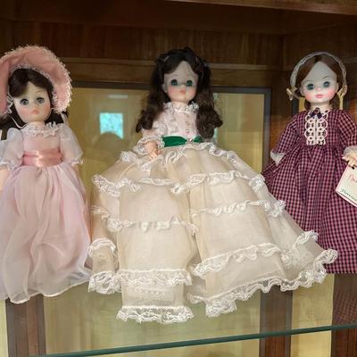 Madame Alexander Dolls with Tags