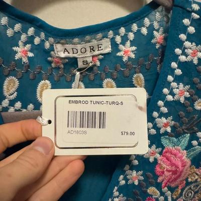Adore, Anthropologie, and More Women’s Blouses - New with Tags - Women’s Sizes S-M (PBC-DZ)