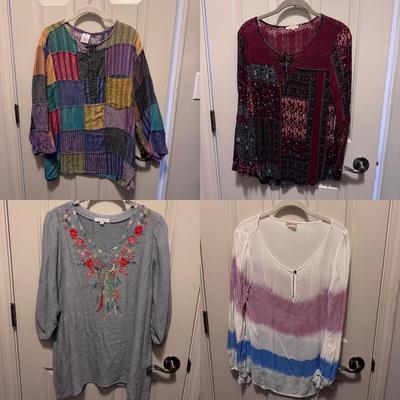 Rebecca Taylor, Lola P., Hem & Thread, and Other Fun Women’s Tops - Sizes S-M (PBC-DZ)