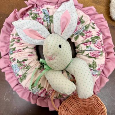 lot of 4 plush bunnies bunny rabbits