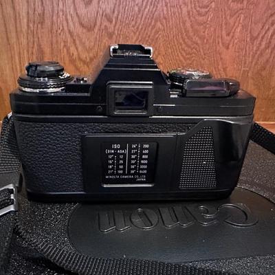 Vintage Canon Video Camcorder & Minolta Camera