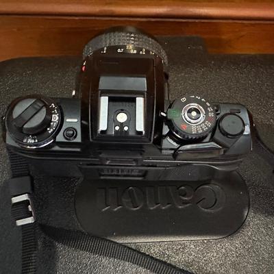 Vintage Canon Video Camcorder & Minolta Camera