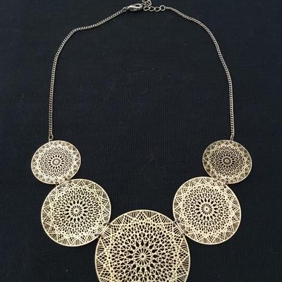 Super cute Gold tone Fashion, statement, necklace