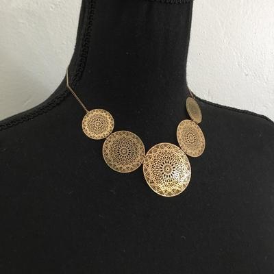 Super cute Gold tone Fashion, statement, necklace