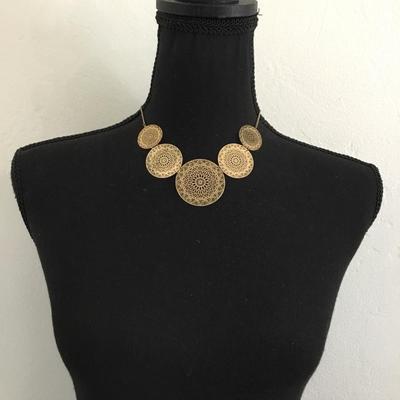 Super cute Gold tone Fashion, statement, necklace