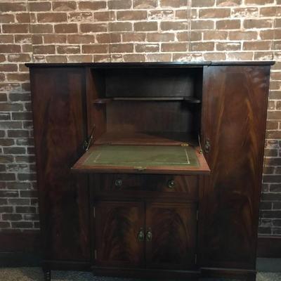 Antique secretary desk/bar/armoire