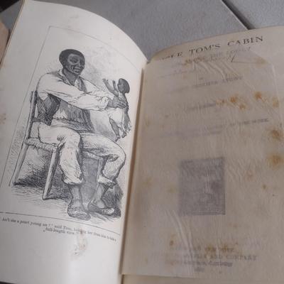 Early Edition 'Uncle Tom's Cabin' by Harriet Beecher Stowe The Riverside Press, Cambridge 1893
