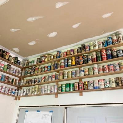 Vintage Beer Can Collection