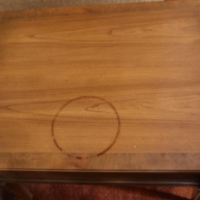 Mid Century Walnut Side Table (See Details)