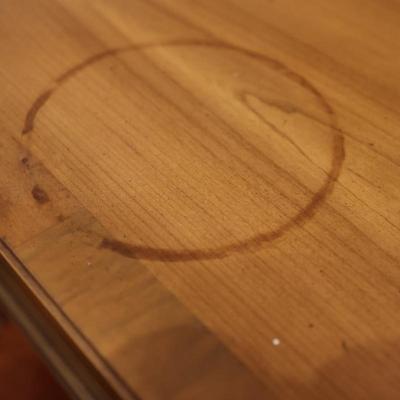 Mid Century Walnut Side Table (See Details)