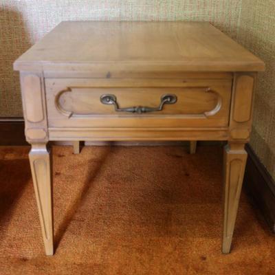 Mid Century Walnut Side Table (See Details)